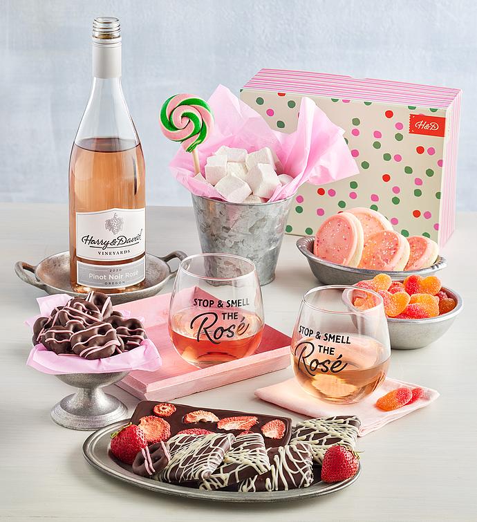 Pink Celebration Wine Gift